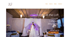 Desktop Screenshot of eventsattheloft.com